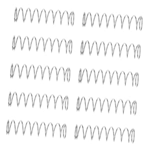 Milisten Fruit Tree Pruning Shears Replacement Parts 10pcs Stainless Steel Springs Accessories for Shears