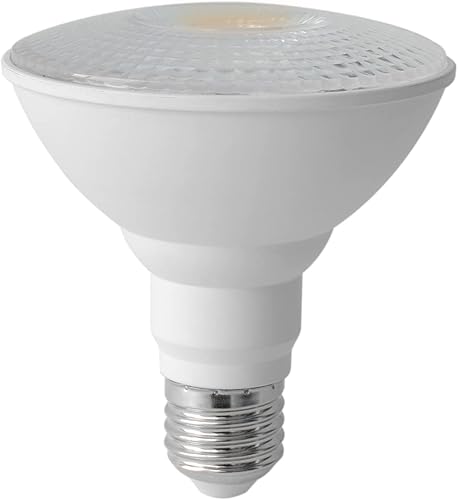 Miniatura 3 de Paquete de 4 bombillas LED Par30, regulable, 2700 K, blanco cálido de 10 W (equivalente a 75 W), base E26