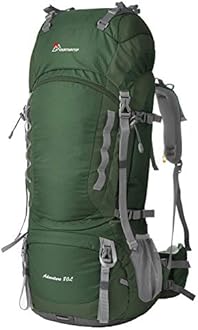 MOUNTAINTOP 75L/80L Waterproof Multi-Function Hiking Camping Bag Backpack for Trekking Mountain with Rain Cover