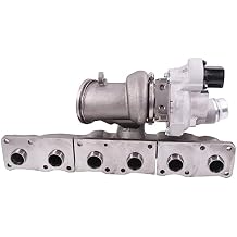 B03 Turbo Turbocharger 11657583908, Compatible with BMW 535i 2011-2014, for 535i GT 2010-2015, for 640i 2012-2014, Replaces 18539880005, 184-0404