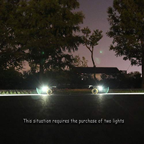 IWONDER V2.0 Skateboard Lights Waterproof Brightness USB Rechargeable Safety Longboard Light Accessories Led Lights for Electric Skateboard Longboard - Thumbnail 2