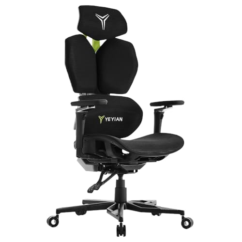 Proact GM1 Ergonomischer Gaming-Stuhl, Neigbar 90°-135° |...