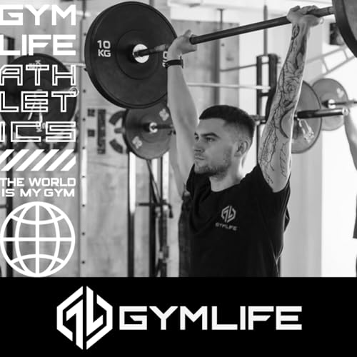 Gym Life Men's Power Up Athletic Performance Short Sleeve Workout T-Shirt, Crimson Red4