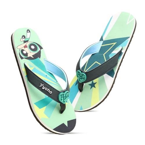 Image of YOHO Slippers for Women | Comfortable and Lightweight Flipflops | WB Cartoon & Comic Characters: Tom & Jerry and PowerPuff Girls Footwear for Woman & Girls
