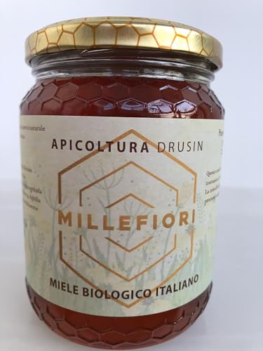 Miele Millefiori Biologico Italiano (500 g)