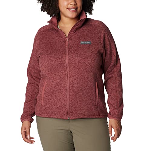 Image of Columbia Plus Size Sweater Weather Full Zip