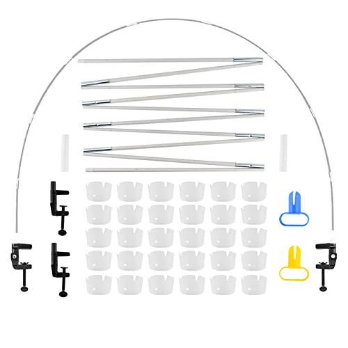 Ensemble d'arcs de ballons, Lre Co. ensemble d'arcs de ballons de table, support d'arcs de ballons, arcs de ballons ronds, ensemble d'arcs de ballons décoratifs de fête d'anniversaire Cover