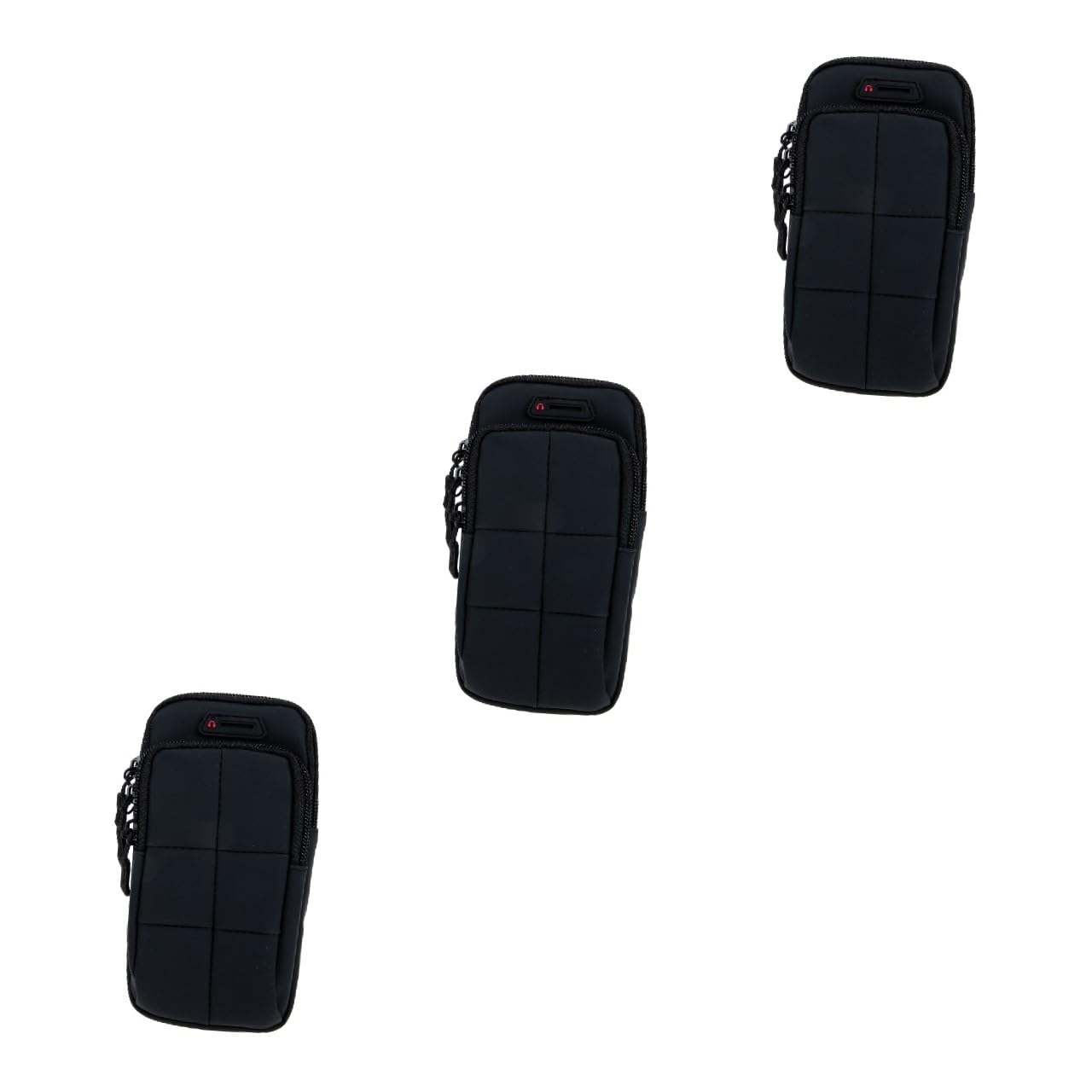 Uonlytech 3stücke Sportliches Smartphone Armband Für Workout Atmungsaktive Handyhalterung Für Joggen Fitness Und Outdoor-aktivitäten Verstellbare Arm-Tasche Für Smartphones