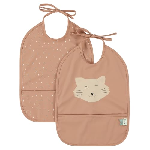 Babero impermeable Trixie Mealtime Essential infantil antimanchas lavable