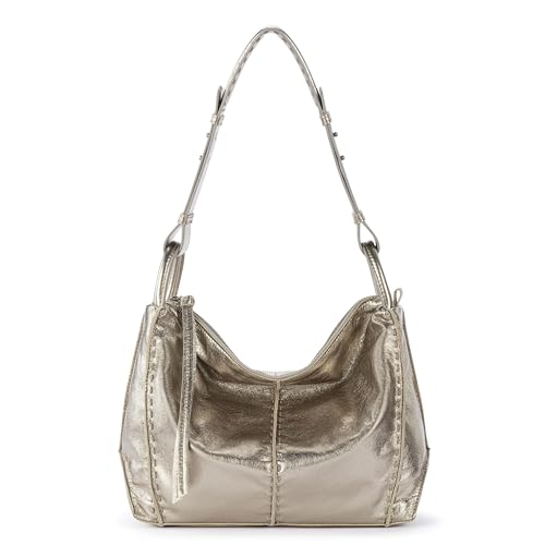Image of The Sak Los Feliz Hobo Purse - Premium Large Leather Women's Handbag for Everyday & Travel - Durable Purse With Zipper Pocket