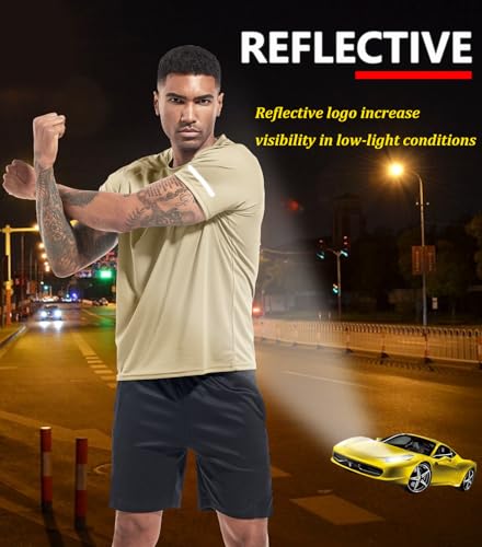 Image of Boyzn 1 or 3 Pack Men's Workout Running Shirts, Dry Fit Moisture Wicking T-Shirts, Sports Gym Athletic Short Sleeve Shirts