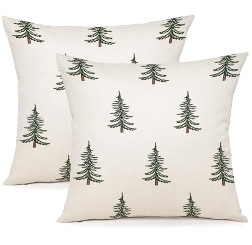 YCOLL Kissenbezug 40x40 2er Set Kissenbezug Weihnachten Kissenbezüge...