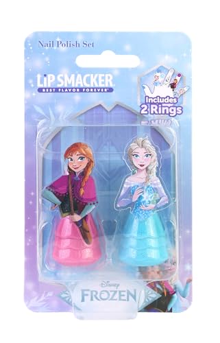 Lip Smacker Frozen, Set de 2 Esmaltes para Niñas Elsa & Anna, Edición Regalo 2025