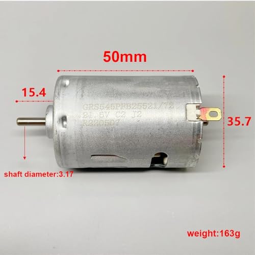 Moteur 545 DC 37042RPM double roulement pour une ventilation maximale - 3