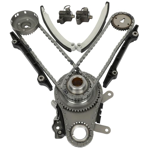 Timing Chain Kit ECCPP for 1999-2004 for Dodge Dakota, Durango, Ram 1500 | for Jeep Grand Cherokee 4.7 SOHC 285 V8 JTEC Design (IF-90393S)