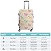 Meaudiwes Fashion Luggage Cover Washable Suitcase Protector Travel Suitcase Covers Fits 26-28 Inch Luggage Sloth Animal Cute Baggage Covers (L)