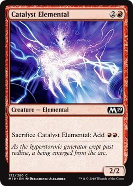 Elemental del catalizador