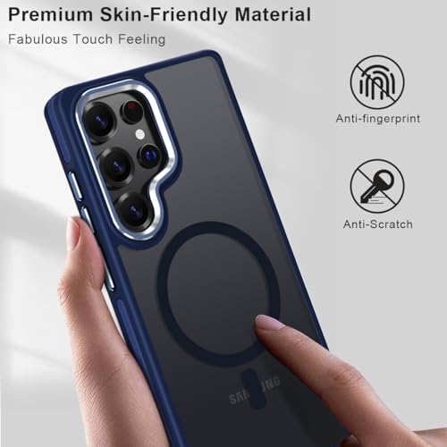 Image of MALEWOLF Magnetic Case for Samsung Galaxy S25 Ultra, Slim Matte Cover