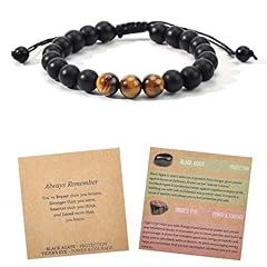 Black Agate and Tiger Eye