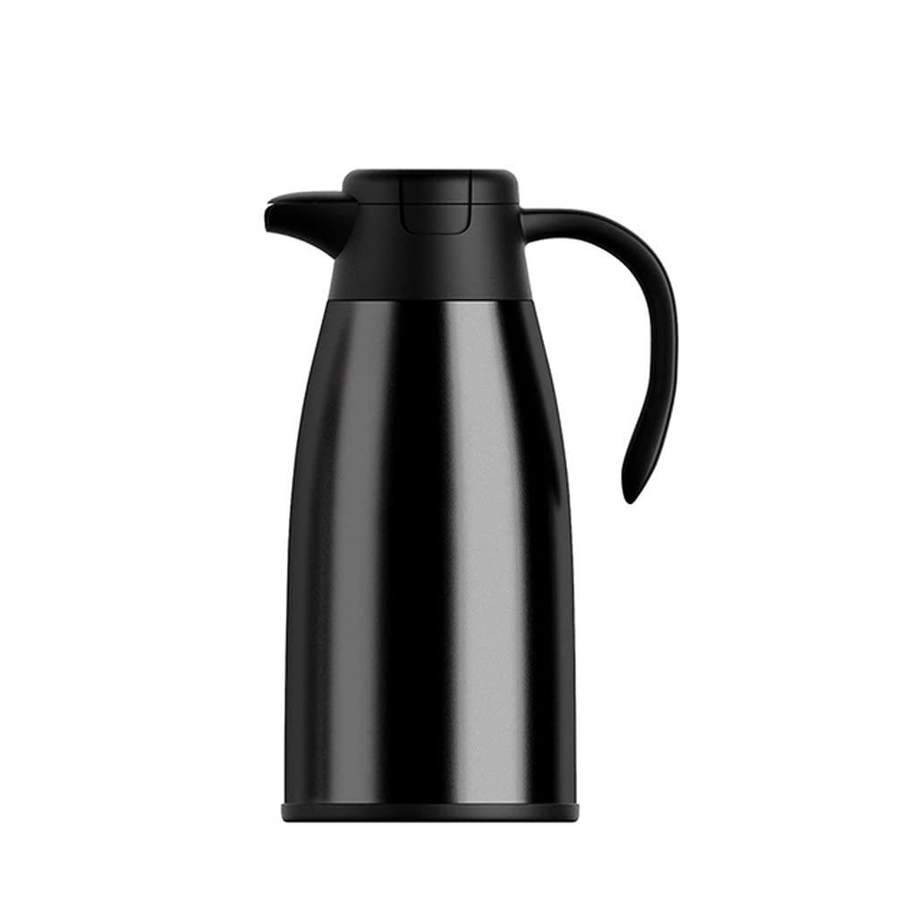 Thermos de table haut de gamme en acier inoxydable or rose au design moderne et épuré 1,6L