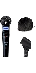 Amazon | ZOOM M2 マイク型 ハンディレコーダー 32bitフロート録音