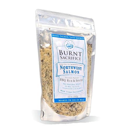 Burnt Sacrifice Northwest Salmon Gourmet BBQ Spice Rub