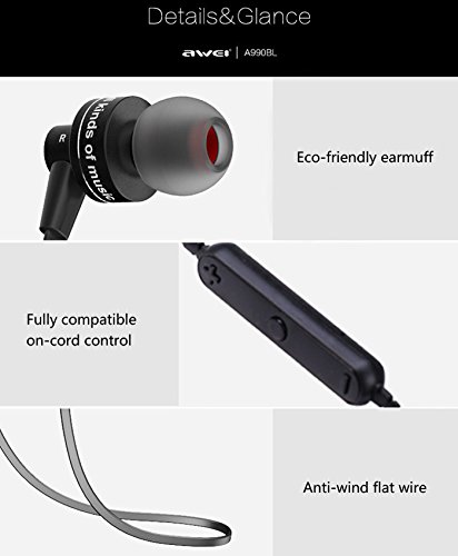 Awei A990BL Earphone Details