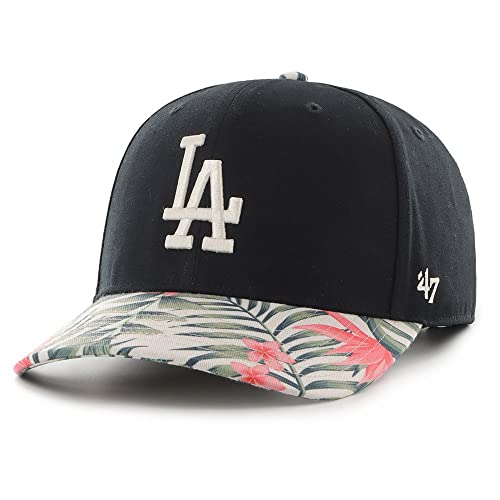 Casquette Coastal Floral MVP DP '47 avec visière incurvée et motif marin