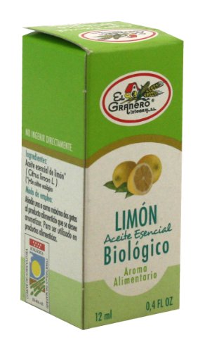Granero Aceite Esencial De Limon Bio 12 Ml, No Aplicable