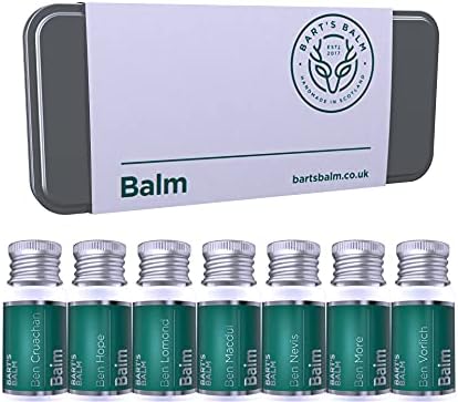 Bart's Balm Aftershave Gift Set  Argan Oil - 7 Incredible Scents -Sensitive After Shaving Skin Care