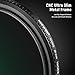 NEEWER 58mm Variable ND Filter ND8-ND128 Camera Lens Filter (3-7 Stop) No X Cross Neutral Density Ultra-Slim HD Filter with 30 Multi-Layer Nano Coatings Waterproof, Cleaning Cloth Included