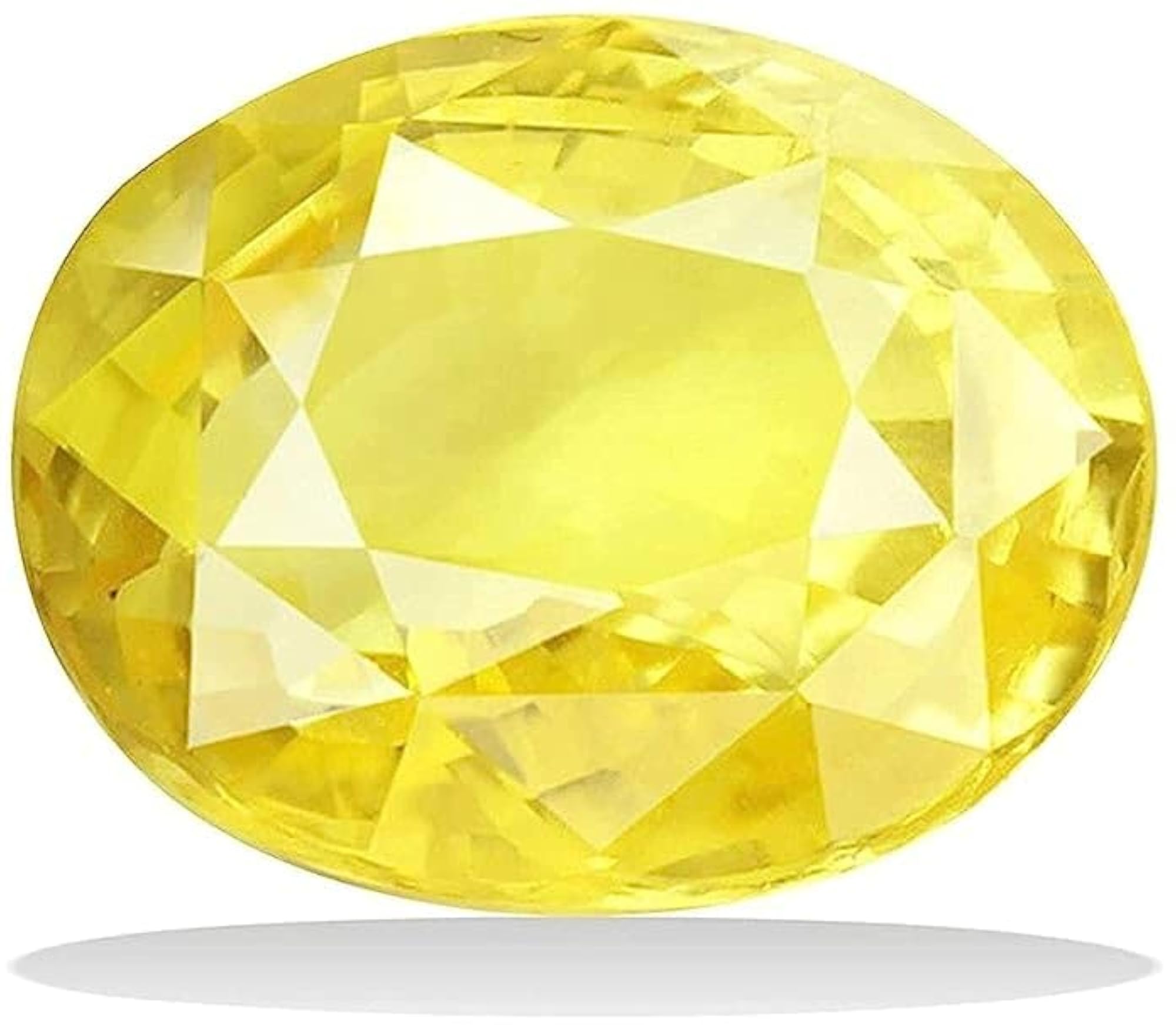 Women's Natural Yellow Sapphire Pendant Locket, 14.25 Ratti