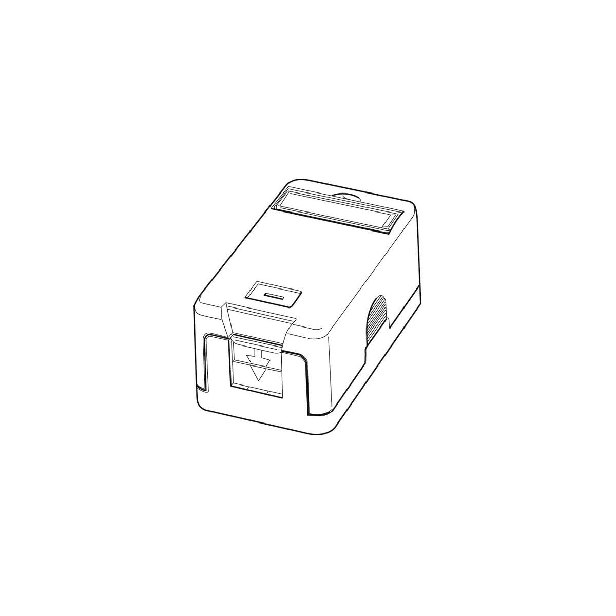 Abn BP110 Cat.6A kit de ponçage à 180 degrés pour alignement réseau parfait