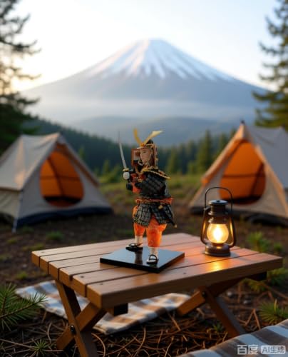 Figura Guerrero Samurai Japonés 30 cm miniatura 6