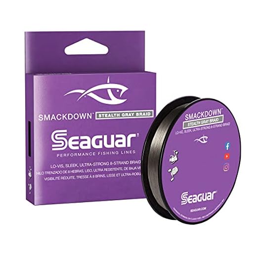Seaguar, Smackdown Line, 150 Yards, 65 lbs Tested.016" Diameter, Stealth Gray (65SDSG150)