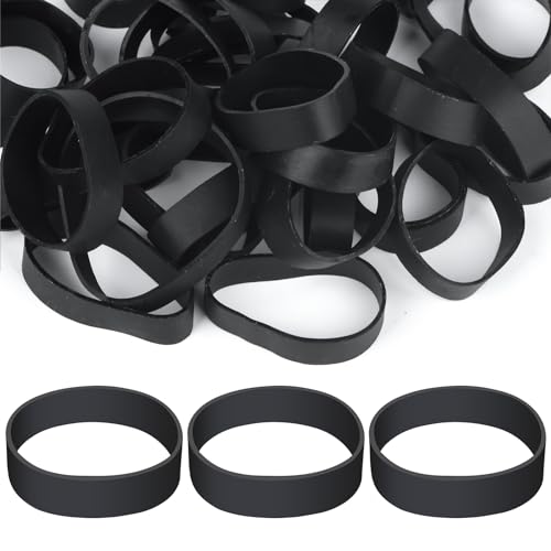 50 Pcs Tactical Rubber Bands, #82 Heavy Duty UV Heat Cold Resistant Thick Strong Elastic Large Wide Rubber Bands for Outdoor Hiking Backpacking Survival Camping Biking Fixed Item image 6