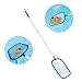 GHKK Filet d'écumeur de Piscine avec Poteau en Aluminium réglable Filet de Sac Profond râteau résistant à Feuilles de Piscine avec Nettoyeur de Sac Profond