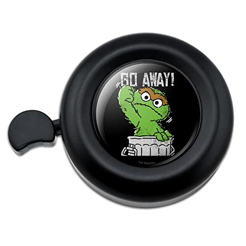 GRAPHICS & MORE Sesame Street Oscar Go Away! Bicycle Handlebar Bike Bell