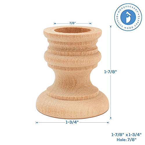 Woodpeckers 9E7-577-NOB Wooden Candle Cups Country-Style thumb #1