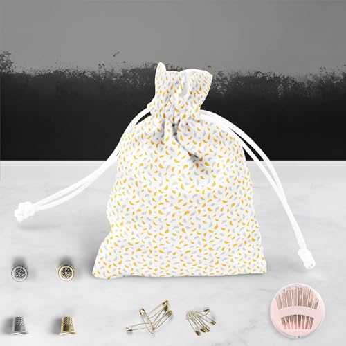 Image of ArtzFolio Gold Silver Feathers | Pouch Wrist Potli Bag | Bag for Weddings & Casual Parties