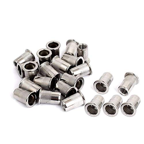 50pcs M4 Rivetto Dado in Acciaio Inox Rivetto Dadi...