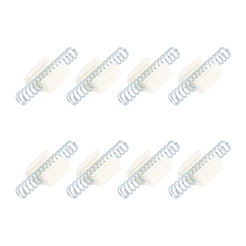 8 resortes de reparación para puertas plegables de clóset, 60 x 22 mm miniatura 1