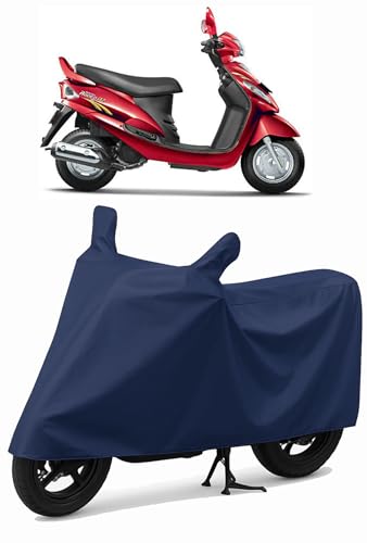 Image of CoverRide Heavy Duty Waterproof Scooty & Bike Cover for Mahindra Rodeo - UV Resistant, Dustproof & Rain Protection, All-Weather Outdoor Cover for Bikes & Scooty with Buckle Straps