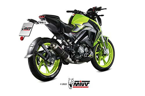 Ligne complete Mivv GP Keeway RKF 125 2021 echappement noir