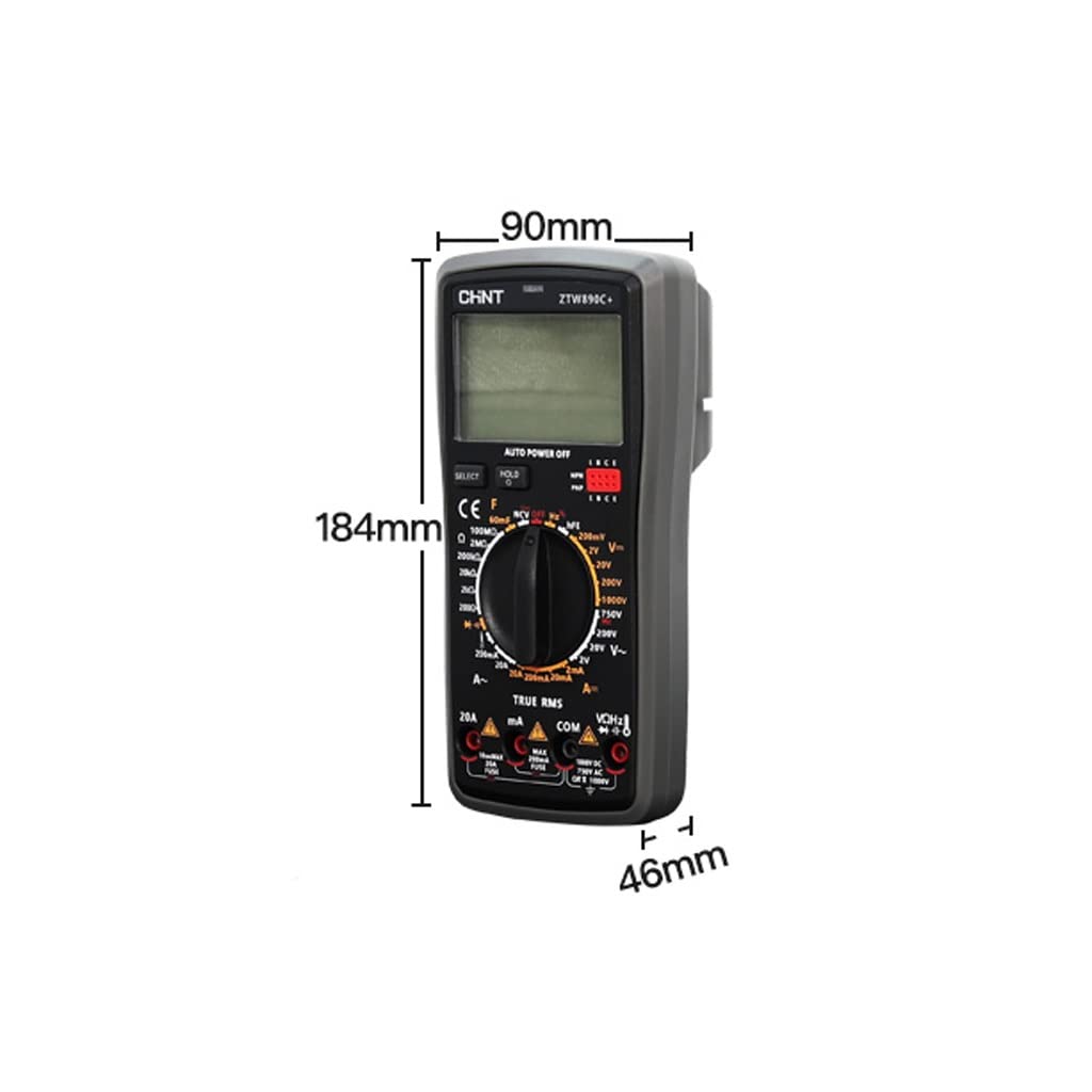 XMING Multifunzione digitale ad alta precisione digitale multimetro corrente alternata E DC Misuratore universale elettricista di riparazione digitale portatile automatico