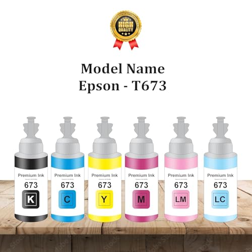 Image of Duplex DTC T673 Compatible Refill Ink for Epson L805, L800, L1800, L810, L850 Printer - Compatible Ink Bottle for Epson T673 Ink Code (T673 Magenta Ink 1 Pcs)