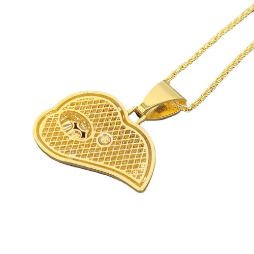 Shiny Sexy Pink Lip Initial Pendant With Fashion Jewelry For Men And Women, Hip Hop Charm Choker Necklace4