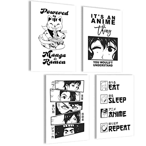 mojoliving Anime Poster Set | Anime Bilder Set für Manga Wall | Coole Geschenke für Anime Fans | Aesthetic Anime Poster für Wand Collage mojoliving Anime Poster Set | Anime Bilder Set für Manga Wall | Coole Geschenke für Anime Fans | Aesthetic Anime Poster für Wand Collage