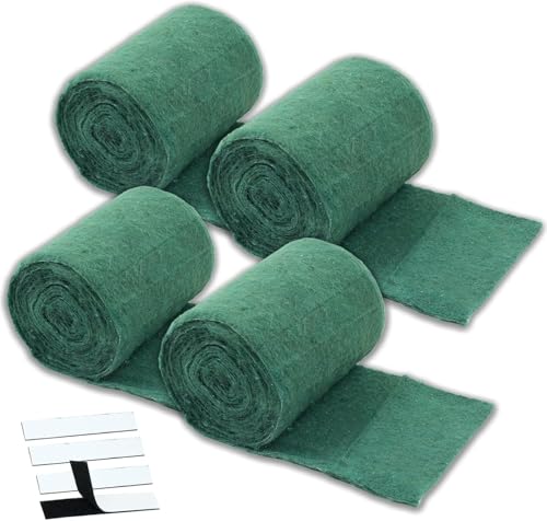 Hydrogarden Paquete de 4 Protectores para árboles, Protector de Tronco de árbol a Prueba de Invierno para arbustos, Plantas, Vendaje anticongelante, protección de árbol para mantenerte Caliente e