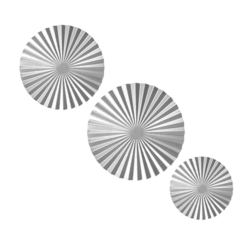 Décoration murale en métal argenté pour illuminer un mur blanc triste lot de 3